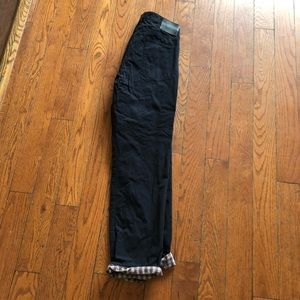 Bonobos flannel lined chinos
